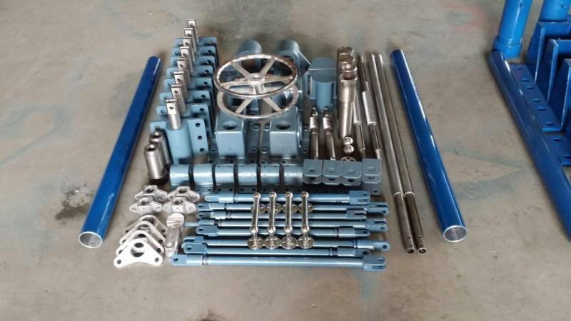 人防门配件轴心孔加工装置 人防门配件轴心孔加工装置